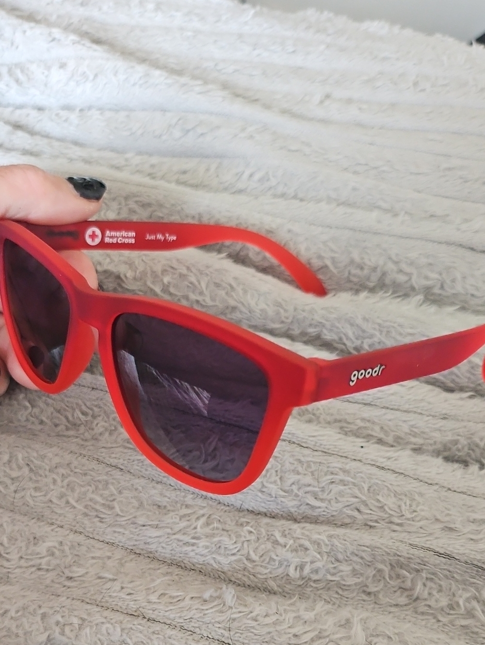 Goodr Red Cross Special Colab